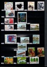 timbres oblitérés à l'unité au choix - année 2011