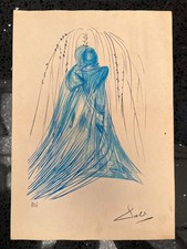 Salvador Dali Dessin sur