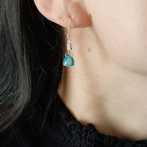 Boucles oreilles dormeuse - boucles, d'oreilles
