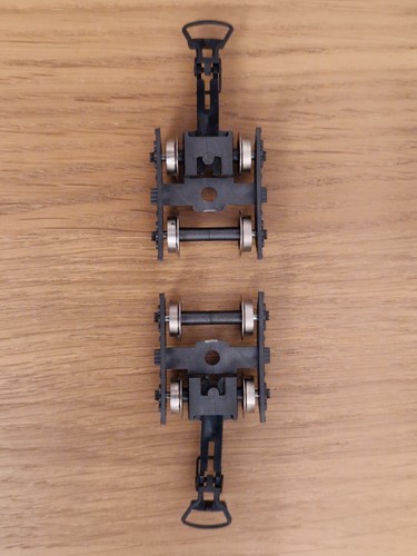 Paire bogies avec - bogies, ho