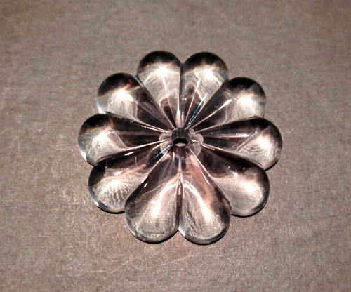Pampille fleur cristal - fleur, en