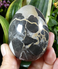 Oeuf Marbre Onyx Noir