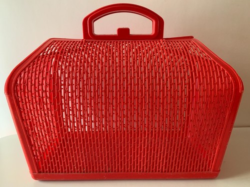 Panier cabas plastique vintage - panier,