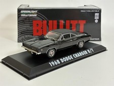 Steve McQueen Bullitt 1968 Dodge Charger R/T Noir Échelle 1:43 Greenlight 86432