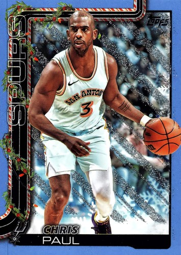 2025 topps holiday - holiday, light