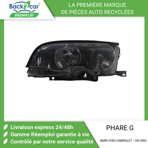 Phare gauche bmw - phare,