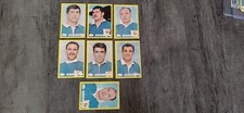 LOT DE  7 IMAGES  / MIROIR SPRINT / EQUIPE  DE  FRANCE/ RUGBY /BORD JAUNE / 1960