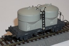 POCHER Wagon silo à ciment à essieux ep III SBB-CFF HO 1/87 *** VINTAGE ***