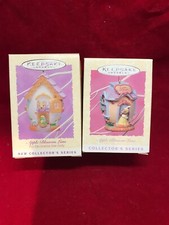Hallmark Keepsake "Apple Blossom Lane" Spring 1995 1997 Easter 1st & 3rd Series