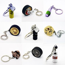 Auto Moto Clé Porte-Clés Jante Turbo Attelage Amortisseur