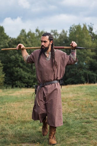 Viking kurzarmtunika avec - viking,