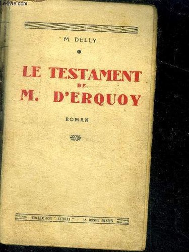 Testament d erquoy - le,