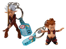 2 Figurines PVC porte-clés