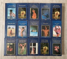 Lot 15 livres, romans érotiques, dessins gravures, Emmanuelle, Harem Arsan Famot