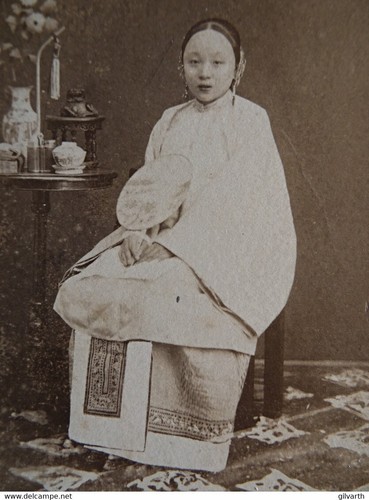 Photo cdv anonyme - cdv, chine