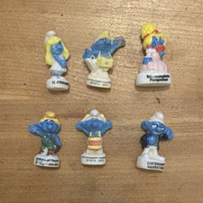 LOT 6 fèves SCHTROUMPFS