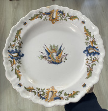 Belle assiette faïence - assiette,