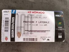  Ticket AS MONACO VS LILLE