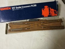 TOMIX ÉCHELLE N REF: 1217 CROISEMENT ÉLECTRIQUE DOUBLE JONCTION PX280