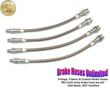 Inoxydable Frein Tuyau Set