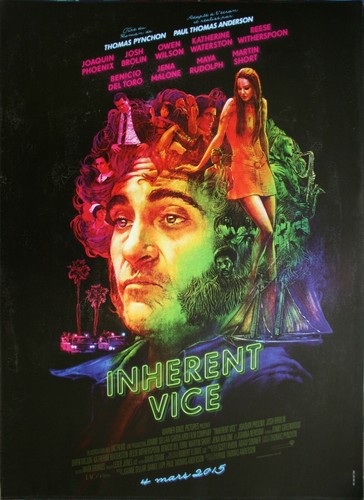 Inherent vice affiche cinéma - vice,