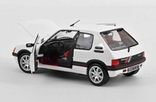 PEUGEOT 205 GTi 1.9 PTS 1989 Blanc Meije Voiture de Collection NOREV 1/18
