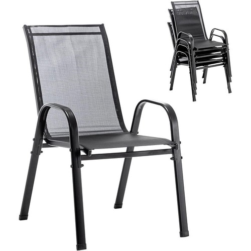 Lot chaises de jardin - lot, 4