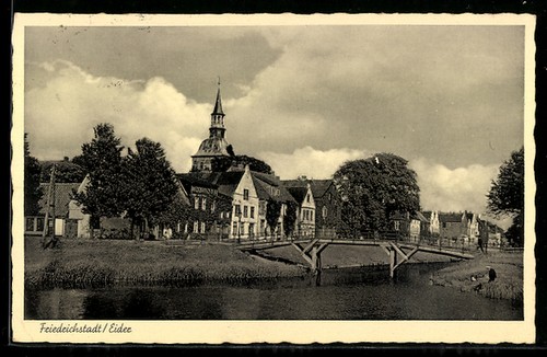 Friedrichstadt eider vue - friedrichstadt, eider,