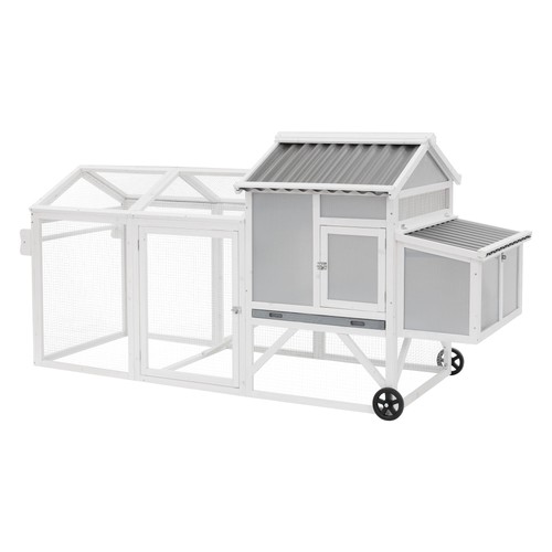 Poulailler mobile bois - poulailler, avec