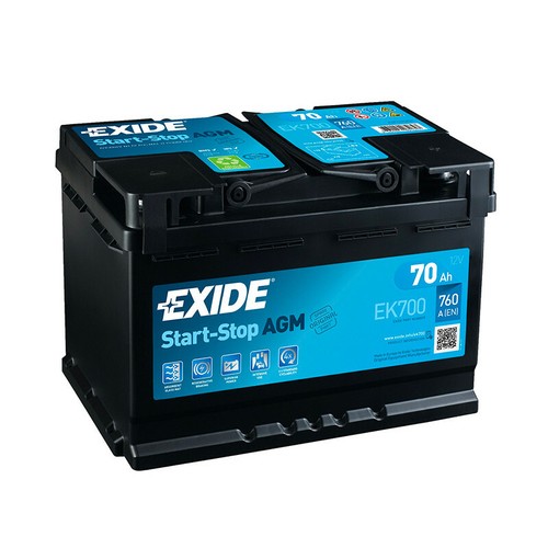 Batterie exide agm - batterie, and