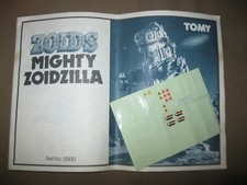 Vintage 1985 Ancienne NOTICE