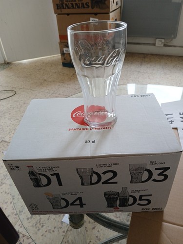 Lot verres coca cola en - coca,