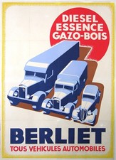 AFFICHE ANCIENNE AUTOMOBILES