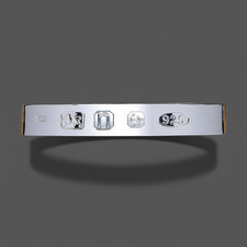 Bracelet manchette homme en