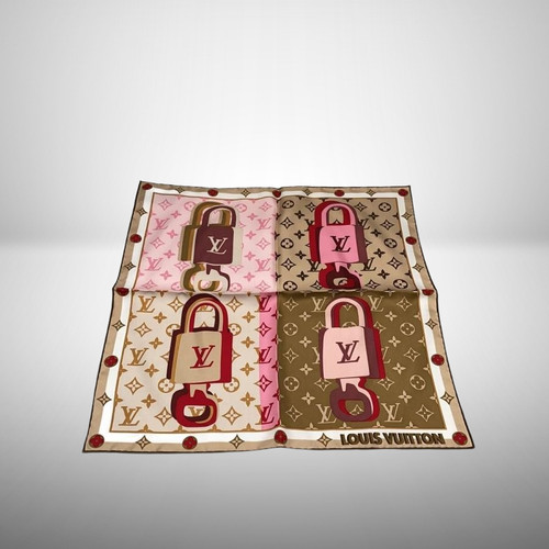 Foulard louis vuitton - en, soie