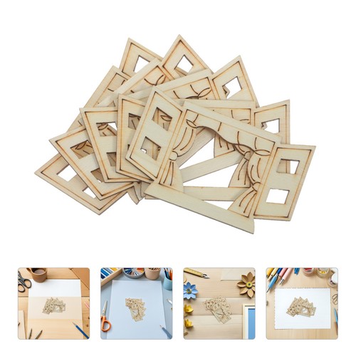 Pcs mini fenêtres bois - pcs, mini-fenêtres