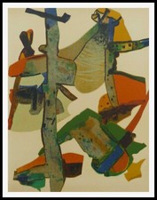 Maurice ESTEVE : Roussadou, lithographie originale 1974