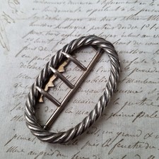 BOUCLE DE CEINTURE en Argent