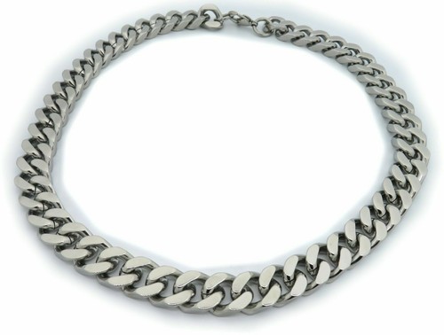 Neuf lourde collier - lourde, acier