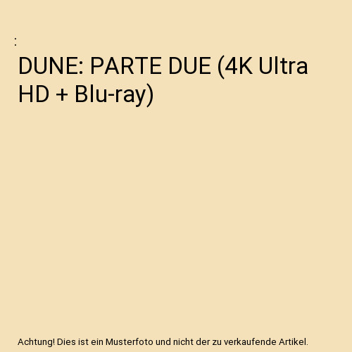 Dune parte due - due, hd