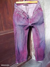 pantacourt jean timor cop- copine taille 40