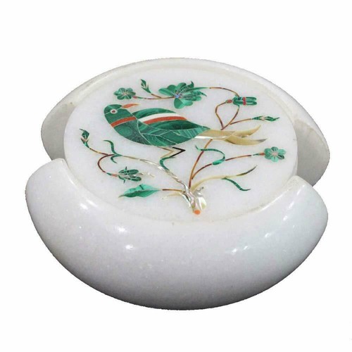Marbre coaster set main - set, pierre