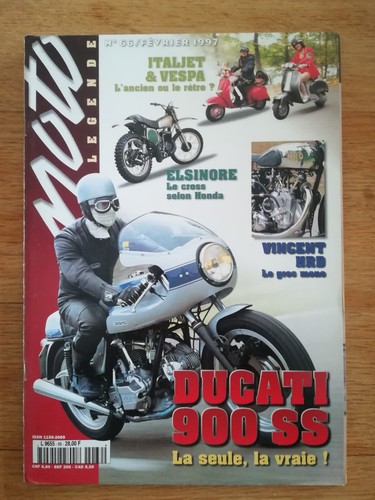 Ag059 moto légende 1997 66 - moto,