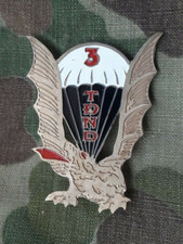 insigne parachutiste indochine 3e TDND  bataillon Para Vietnamien .