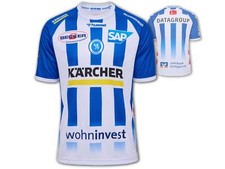 Maillot D'Accueil TVB Stuttgart 23 24 HUMMEL TVBS Handball Taille Gr.M-3XL