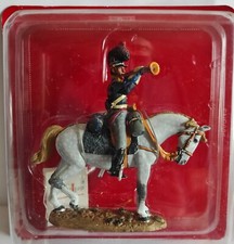 Cavalier napoléonien Del Prado n°25 Le trompette 11ème Régiment de cavalerie