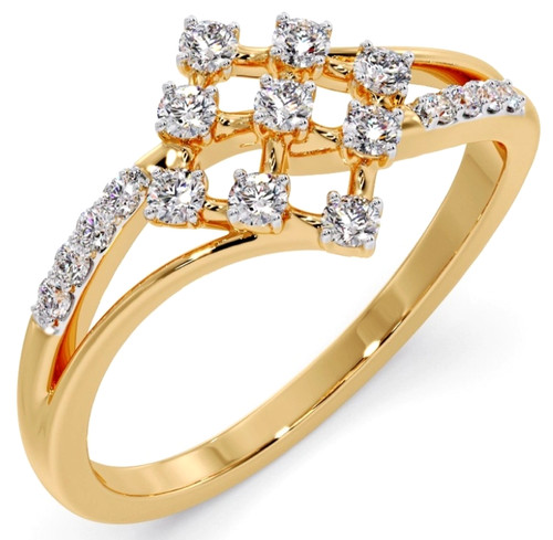 Bague jaune 14k - en,