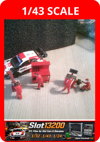 Titre diorama paddock - 🏁,