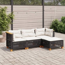 Salon de jardin 4 pcs avec