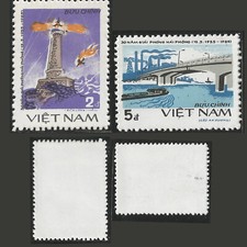 Vietnam (1985) Mi 1559-1560 YT 575-576 Sc 1507-1508  Long Chau et An Duong N SC